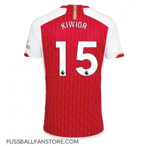 Arsenal Jakub Kiwior #15 Replik Heimtrikot 2023-24 Kurzarm